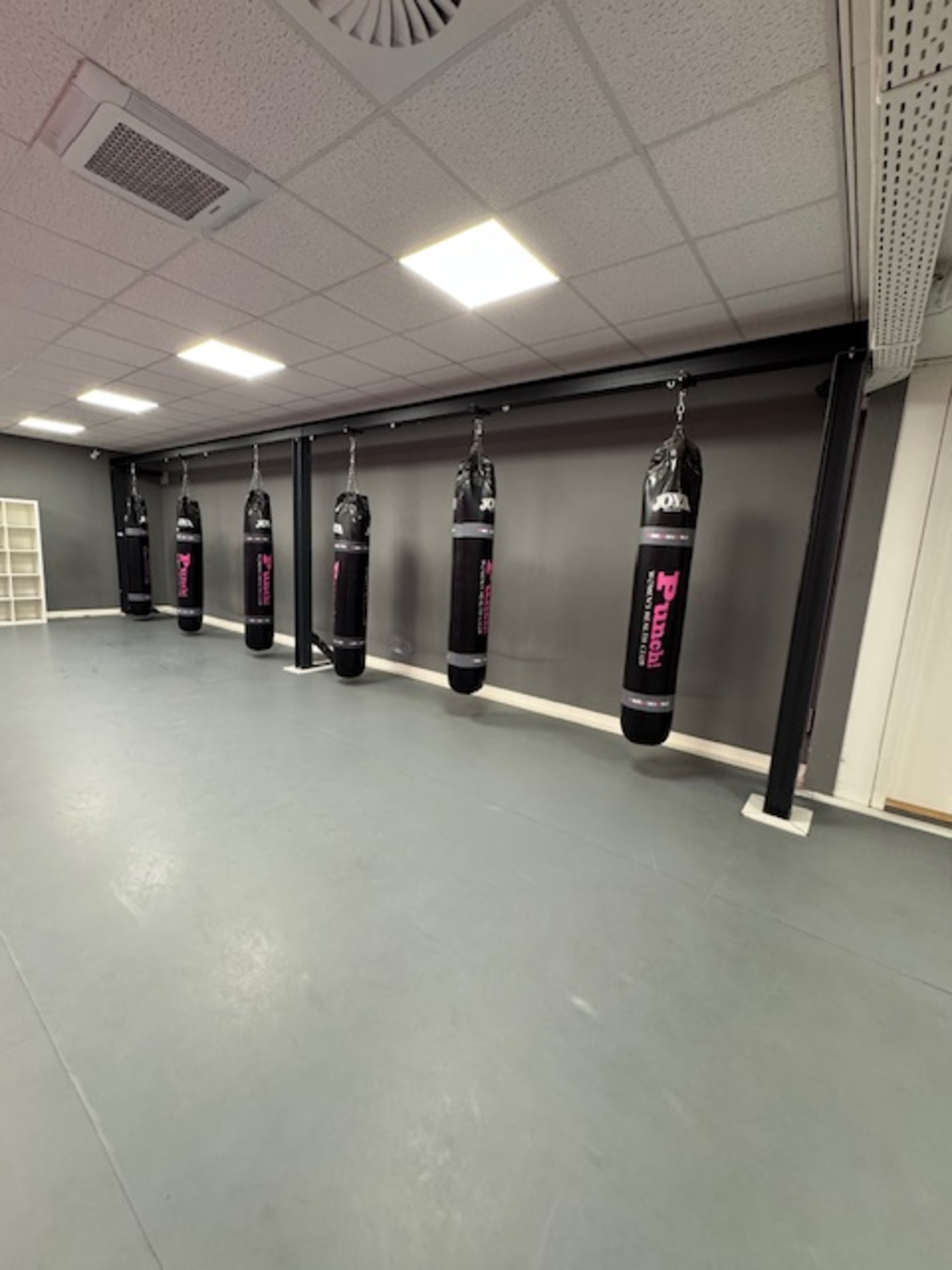 Bokszak ophangsysteem, zwart